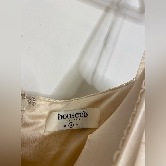 House of CB Costanza Dress Vintage Creamy Maxi Dress - Picture 7 of 10